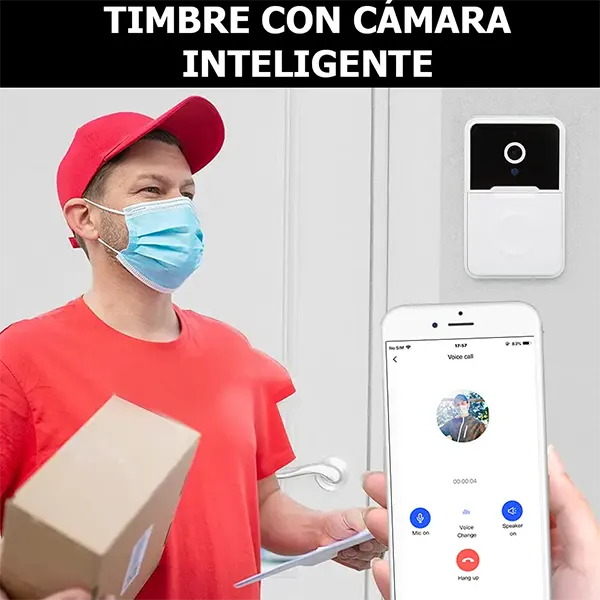 Timbre con Cámara Inteligente